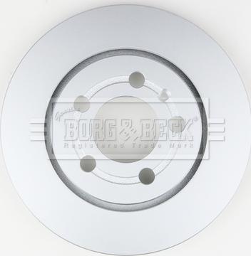 Borg & Beck BBD5638 - Спирачен диск vvparts.bg