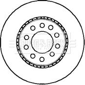 Borg & Beck BBD5049 - Спирачен диск vvparts.bg