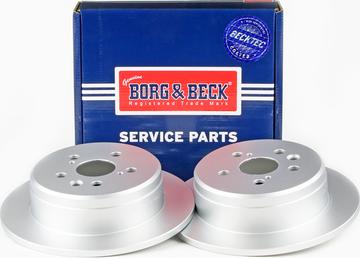 Borg & Beck BBD5031 - Спирачен диск vvparts.bg