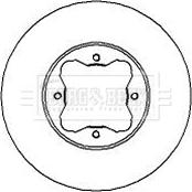 Borg & Beck BBD5070 - Спирачен диск vvparts.bg