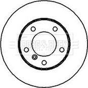 Borg & Beck BBD5149 - Спирачен диск vvparts.bg