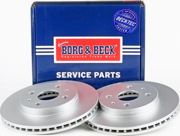 Borg & Beck BBD5182 - Спирачен диск vvparts.bg