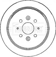 Borg & Beck BBD5139 - Спирачен диск vvparts.bg