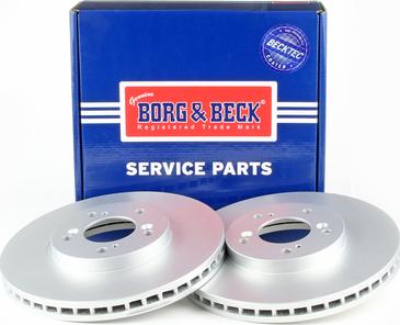 Borg & Beck BBD5129 - Спирачен диск vvparts.bg