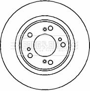 Borg & Beck BBD5129 - Спирачен диск vvparts.bg