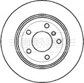 ATE 24.0122-0209.1 - Спирачен диск vvparts.bg