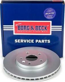 Borg & Beck BBD5894S - Спирачен диск vvparts.bg