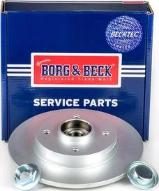 Borg & Beck BBD5841S - Спирачен диск vvparts.bg