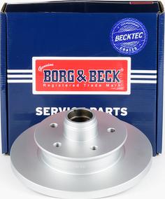 Borg & Beck BBD5857S - Спирачен диск vvparts.bg