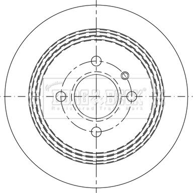 BOSCH 478 563D - Спирачен диск vvparts.bg