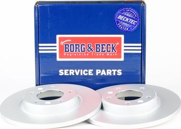 Borg & Beck BBD5350 - Спирачен диск vvparts.bg