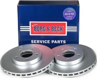 Borg & Beck BBD5244 - Спирачен диск vvparts.bg