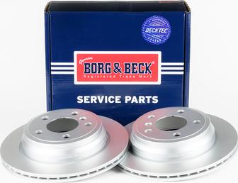 Borg & Beck BBD5259 - Спирачен диск vvparts.bg