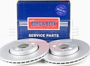 Borg & Beck BBD5211 - Спирачен диск vvparts.bg