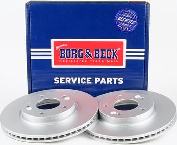 Borg & Beck BBD5278 - Спирачен диск vvparts.bg