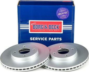 Borg & Beck BBD5273 - Спирачен диск vvparts.bg