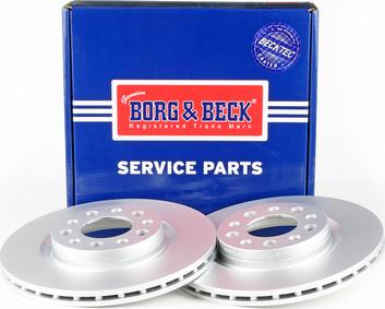Borg & Beck BBD5272 - Спирачен диск vvparts.bg