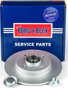 Borg & Beck BBD5796S - Спирачен диск vvparts.bg