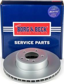 Borg & Beck BBD5766S - Спирачен диск vvparts.bg