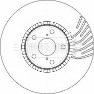 Borg & Beck BBD5783S - Спирачен диск vvparts.bg