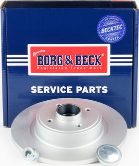 Borg & Beck BBD5721S - Спирачен диск vvparts.bg