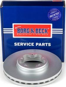 Borg & Beck BBD6066S - Спирачен диск vvparts.bg