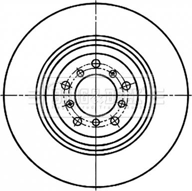 Brake Engineering DI956743 - Спирачен диск vvparts.bg