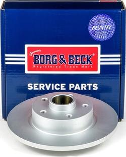 Borg & Beck BBD6117S - Спирачен диск vvparts.bg