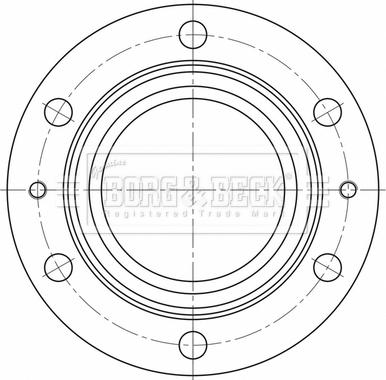 Borg & Beck BBD32630 - Спирачен диск vvparts.bg