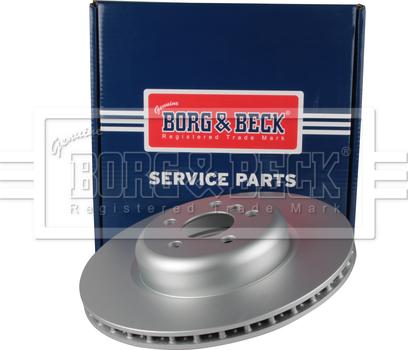 Borg & Beck BBD7029S - Спирачен диск vvparts.bg