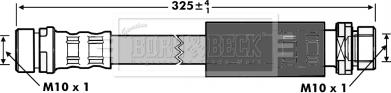 Borg & Beck BBH6967 - Спирачен маркуч vvparts.bg