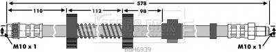 Borg & Beck BBH6939 - Спирачен маркуч vvparts.bg