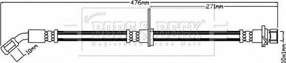 Borg & Beck BBH6782 - Спирачен маркуч vvparts.bg