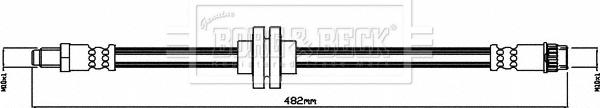 Borg & Beck BBH8538 - Спирачен маркуч vvparts.bg