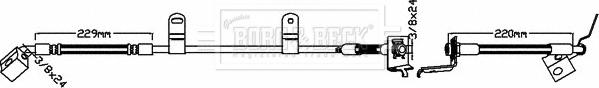 Borg & Beck BBH8013 - Спирачен маркуч vvparts.bg