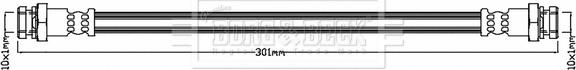 Borg & Beck BBH8083 - Спирачен маркуч vvparts.bg