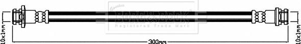 Borg & Beck BBH8146 - Спирачен маркуч vvparts.bg