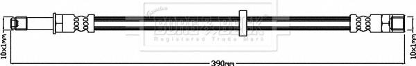 Borg & Beck BBH8343 - Спирачен маркуч vvparts.bg