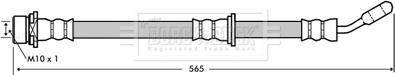 Borg & Beck BBH7351 - Спирачен маркуч vvparts.bg