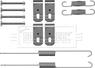 Borg & Beck BBK6319 - Комплект принадлежности, спирани челюсти vvparts.bg