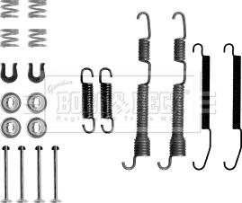 Borg & Beck BBK6246 - Комплект принадлежности, спирани челюсти vvparts.bg