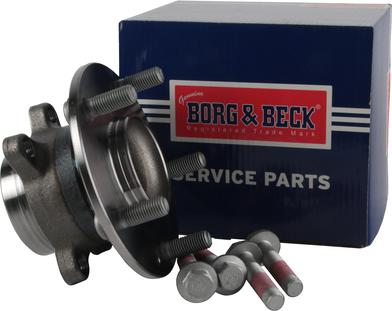 Borg & Beck BBK1605 - Комплект принадлежности, дискови накладки vvparts.bg