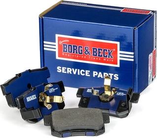 Borg & Beck BBP1985 - Комплект спирачно феродо, дискови спирачки vvparts.bg
