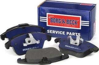Borg & Beck BBP1981 - Комплект спирачно феродо, дискови спирачки vvparts.bg