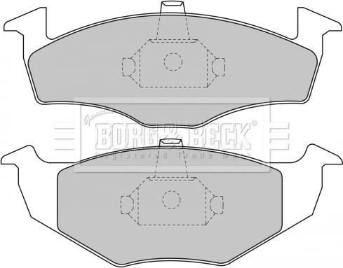 Triscan P0709310 - Комплект спирачно феродо, дискови спирачки vvparts.bg