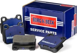 Borg & Beck BBP1544 - Комплект спирачно феродо, дискови спирачки vvparts.bg