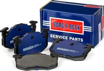 Borg & Beck BBP1545 - Комплект спирачно феродо, дискови спирачки vvparts.bg
