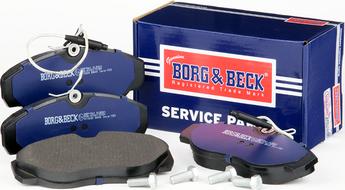 Borg & Beck BBP1561 - Комплект спирачно феродо, дискови спирачки vvparts.bg