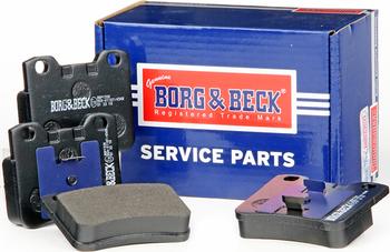 Borg & Beck BBP1530 - Комплект спирачно феродо, дискови спирачки vvparts.bg