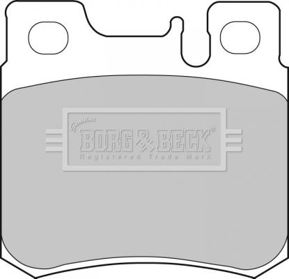 Borg & Beck BBP1533 - Комплект спирачно феродо, дискови спирачки vvparts.bg